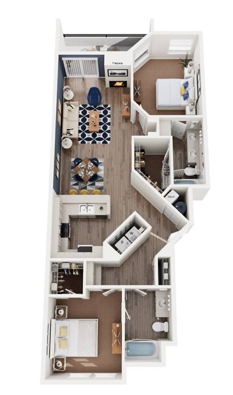 The Malago Floor Plan at Legends at Rancho Belago, Moreno Valley, 92553